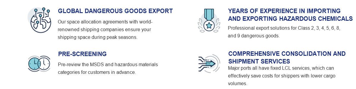 Dangerous goods/chemicals transportation