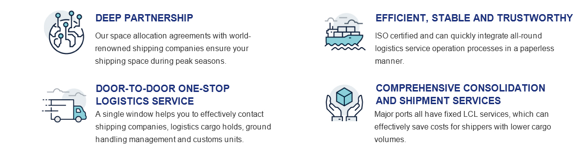 Ocean freight booking service