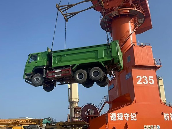 Material transportation for One Belt One Road infrastructure projects