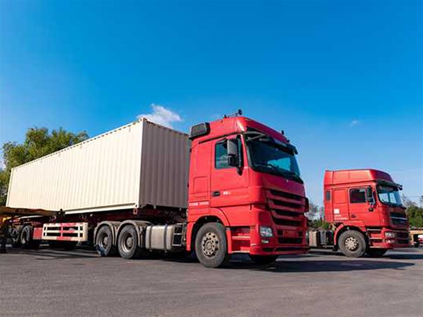 Logistics company's cargo delivery process