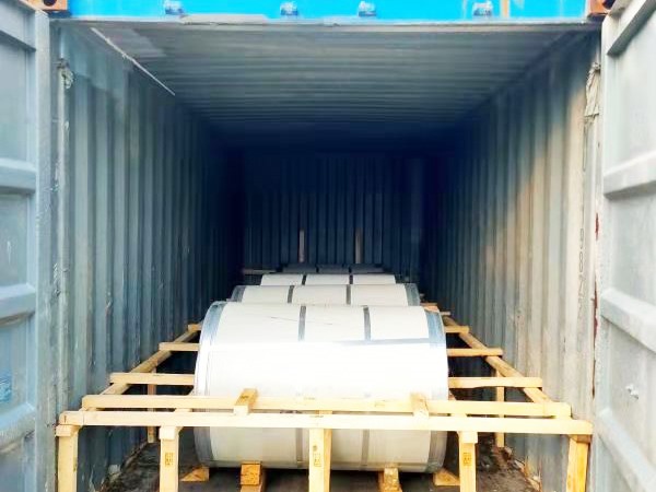 Overweight steel coil reinforcement service
